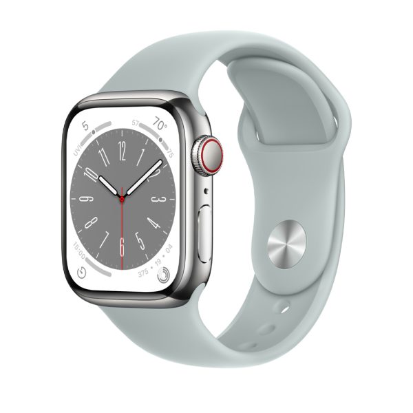 اپل واچ سری 8 استیل مدل 41 میلی‌متری APPLE WATCH SERIES 8 41MM STAINLESS STEEL