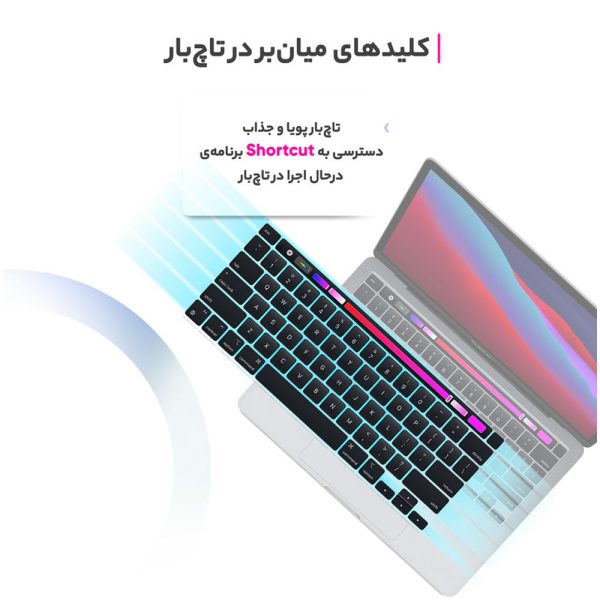 لپ تاپ 13 اینچی اپل مدل MacBook Pro MYD82 2020